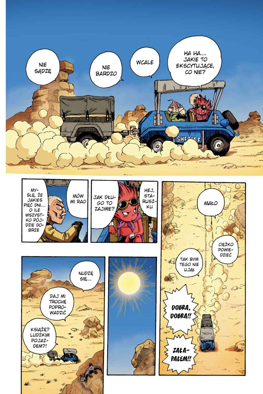SandLand (Official Colored) Chapter 1 - Page 28