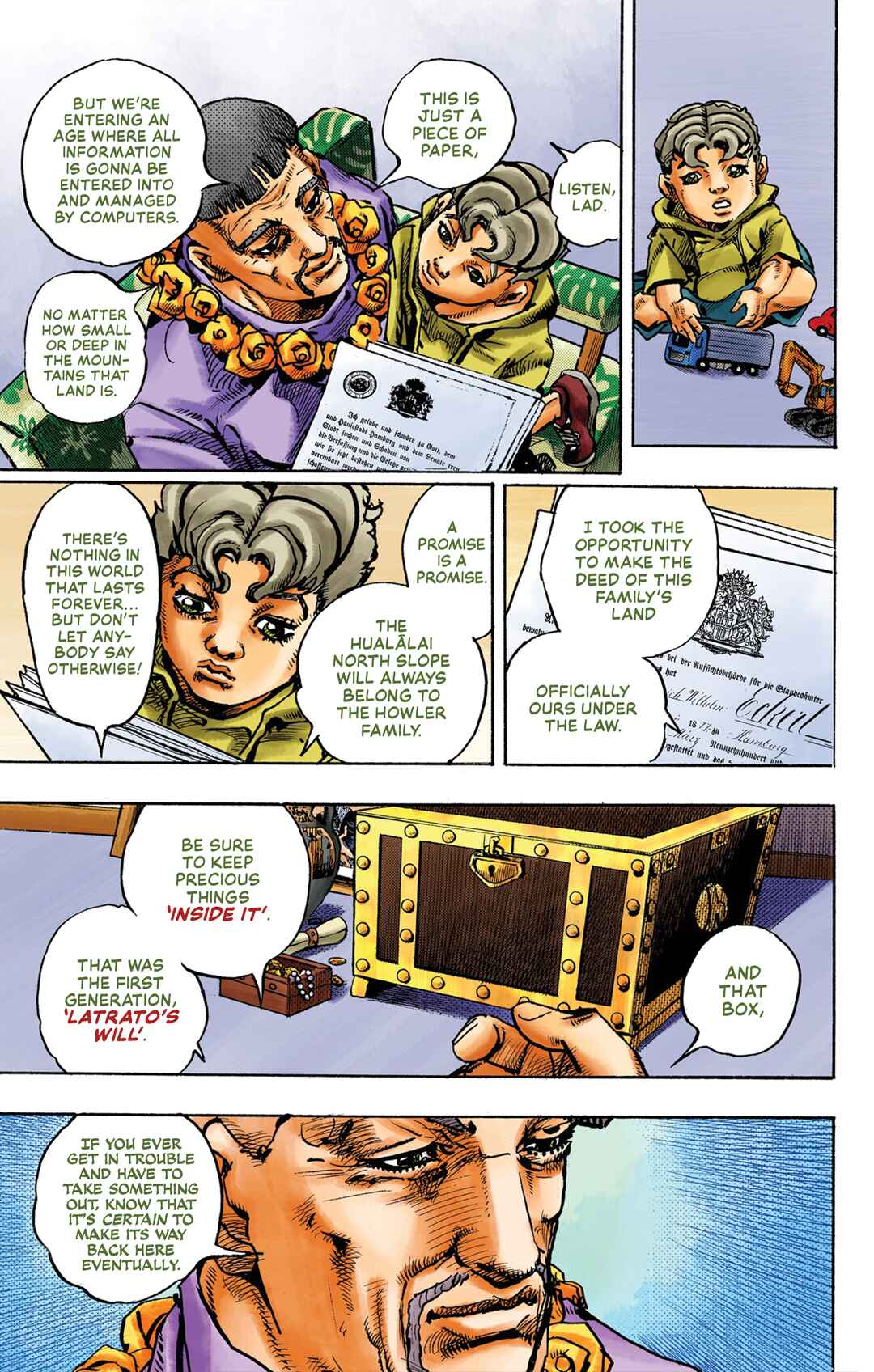 JoJo no Kimyou na Bouken Dai-9-bu: The JOJOLands Color-ban Chapter 23 - Page 10