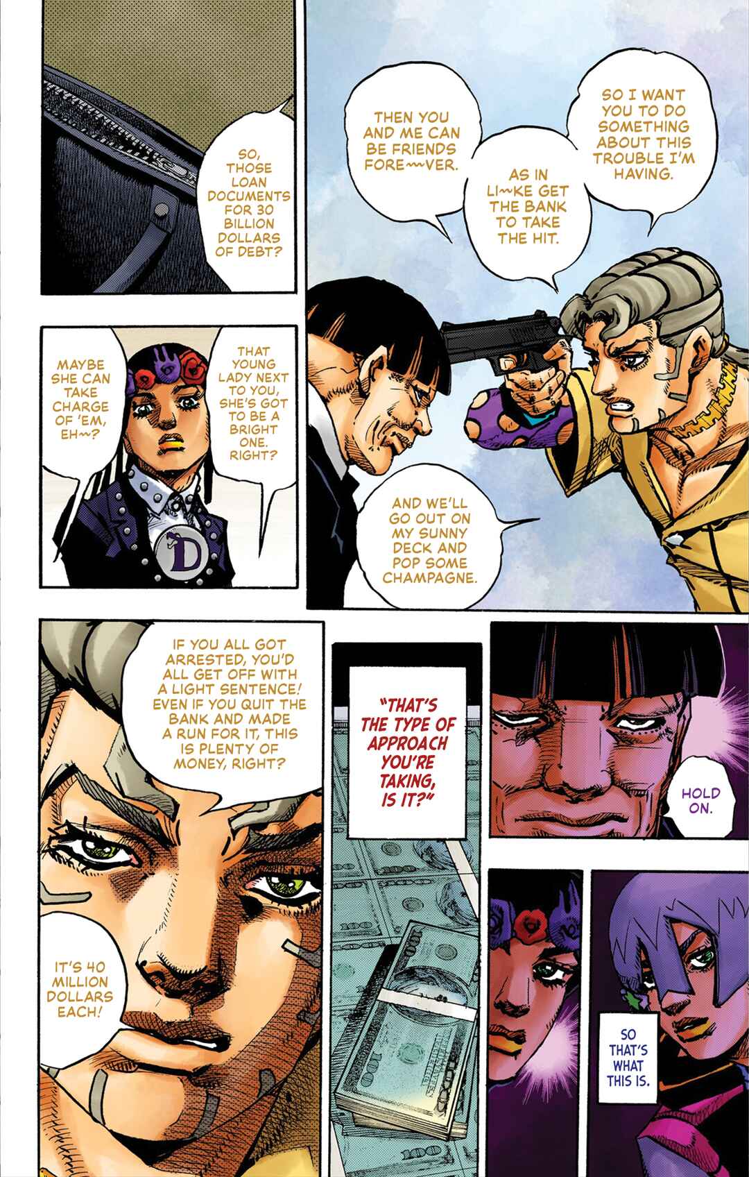 JoJo no Kimyou na Bouken Dai-9-bu: The JOJOLands Color-ban Chapter 23 - Page 26