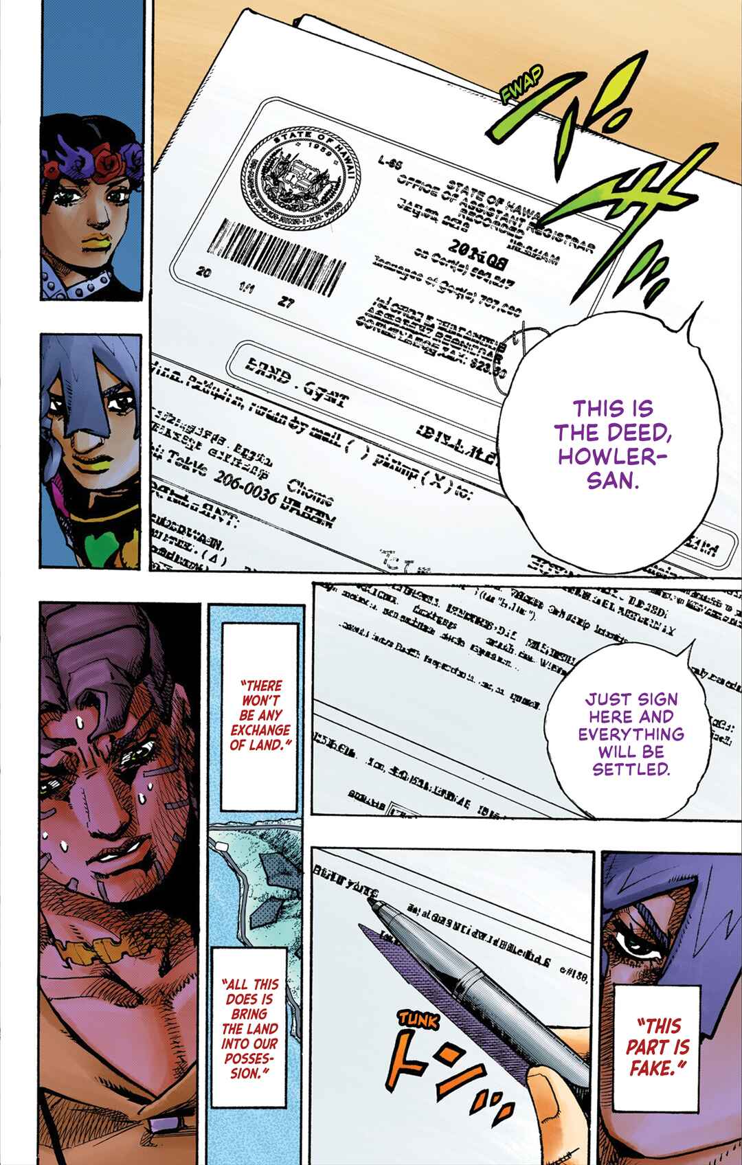 JoJo no Kimyou na Bouken Dai-9-bu: The JOJOLands Color-ban Chapter 23 - Page 33
