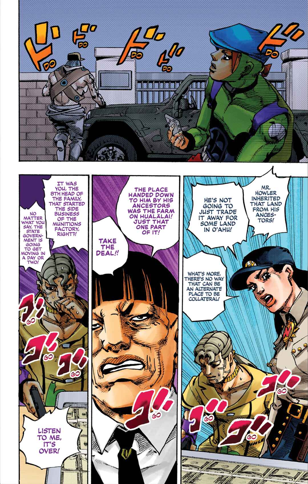 JoJo no Kimyou na Bouken Dai-9-bu: The JOJOLands Color-ban Chapter 23 - Page 35