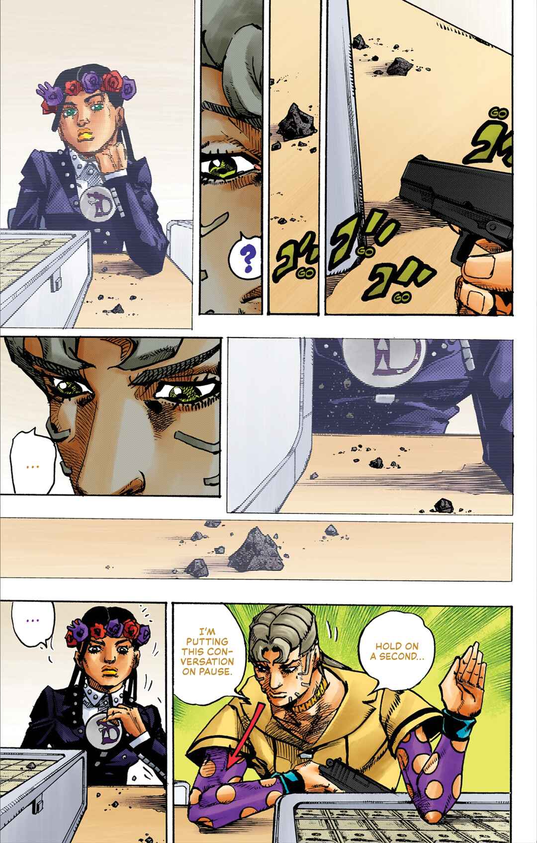 JoJo no Kimyou na Bouken Dai-9-bu: The JOJOLands Color-ban Chapter 23 - Page 36