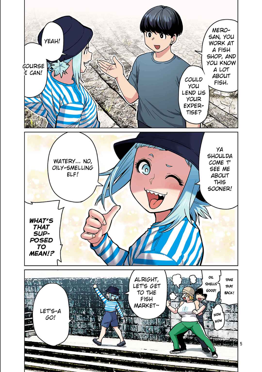 Shin Elf-san wa Yaserarenai. (Official Colored) Chapter 26 - Page 6