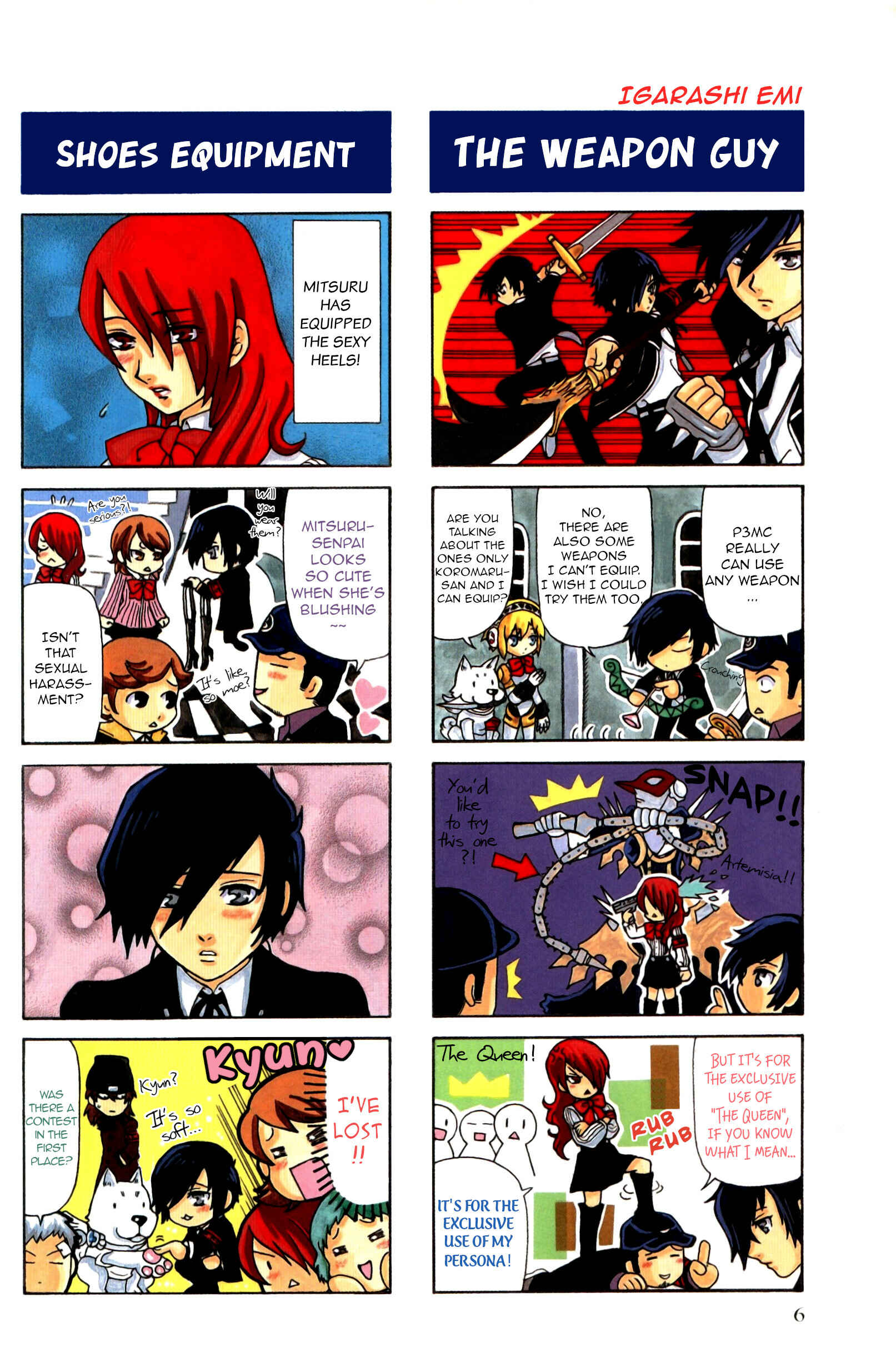 Persona 3 4Koma Kings Chapter 1 - Page 3