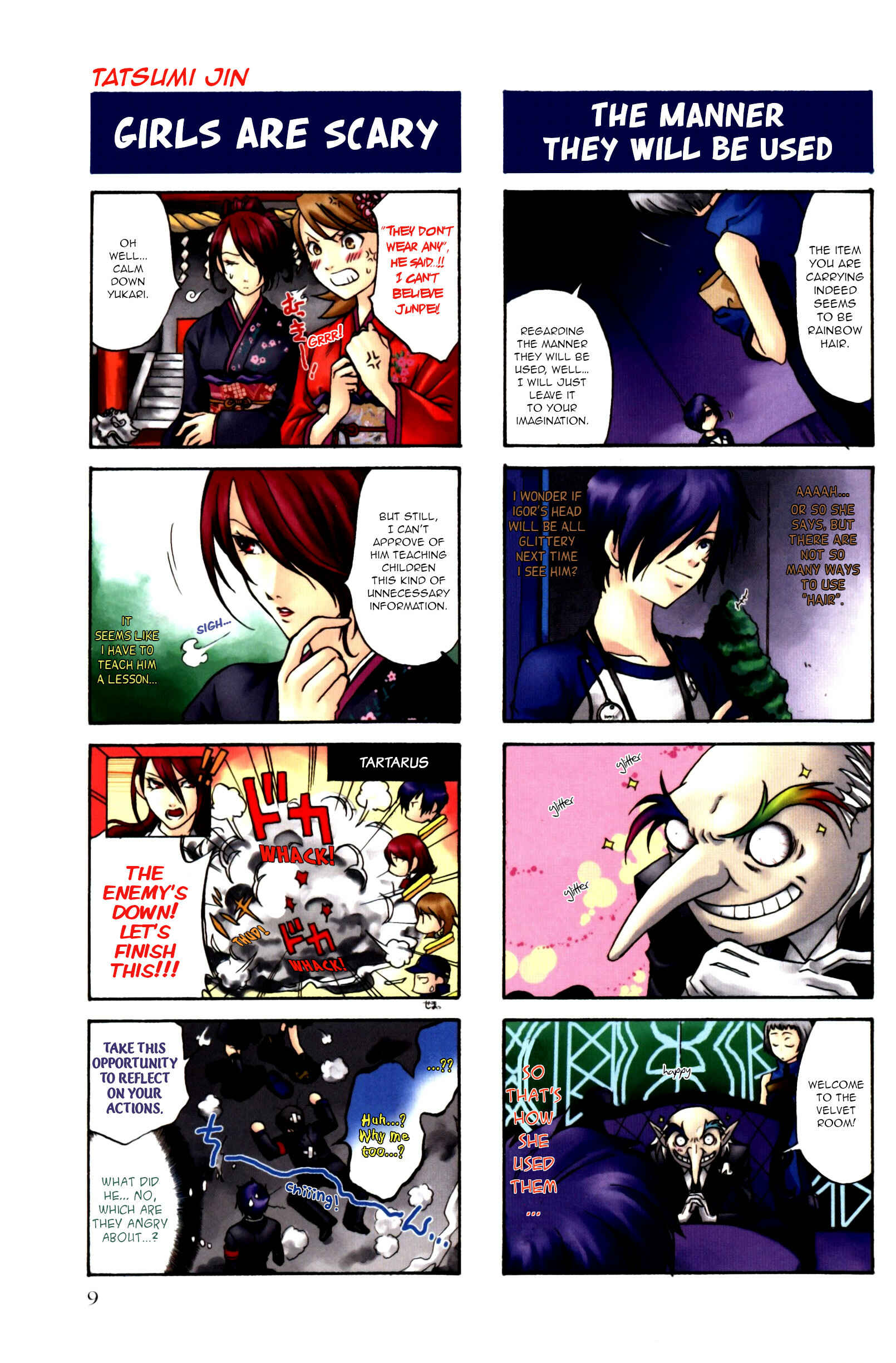 Persona 3 4Koma Kings Chapter 1 - Page 6