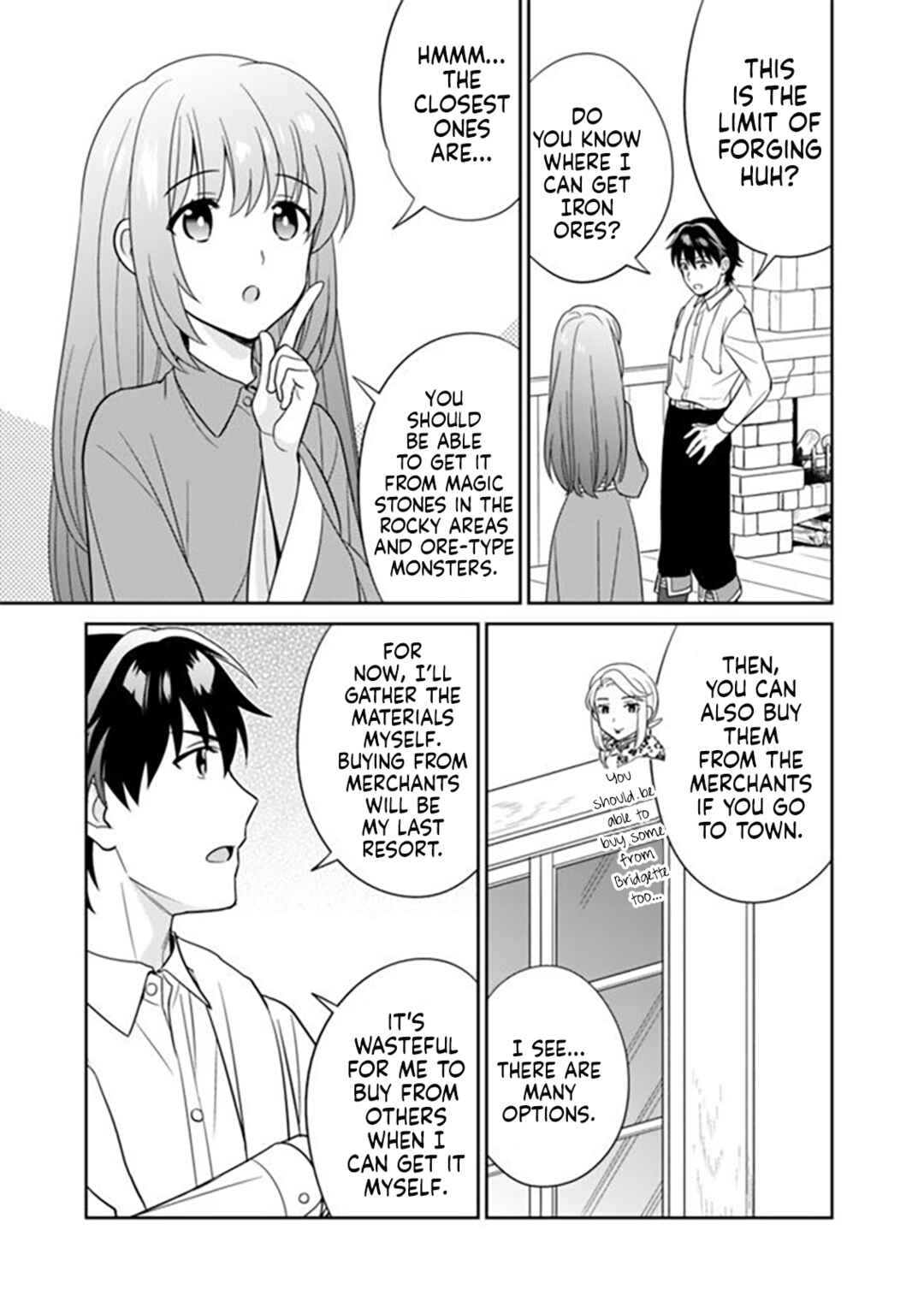 Seisan Shoku o Kiwame Sugi Tara Densetsu no Buki ga Ore no Yome ni Narinashita Chapter 10 - Page 14