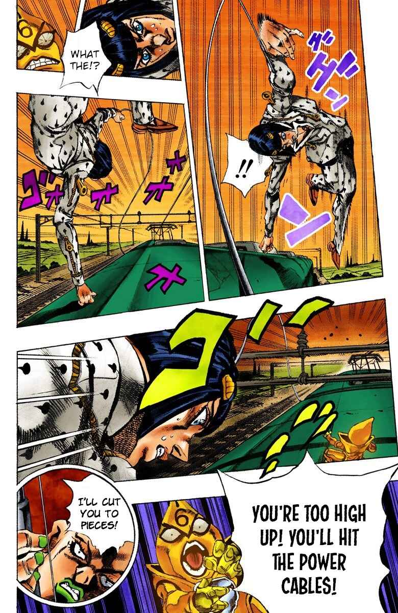 JoJo no Kimyou na Bouken: Part 5 - Ougon no Kaze Color-ban Chapter 57 - Page 12