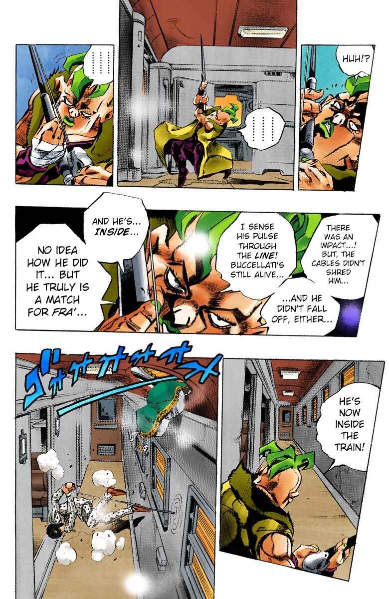 JoJo no Kimyou na Bouken: Part 5 - Ougon no Kaze Color-ban Chapter 57 - Page 14
