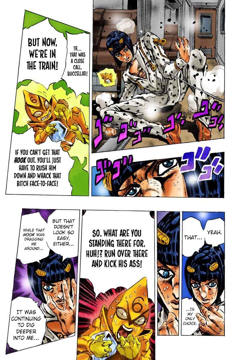 JoJo no Kimyou na Bouken: Part 5 - Ougon no Kaze Color-ban Chapter 57 - Page 15