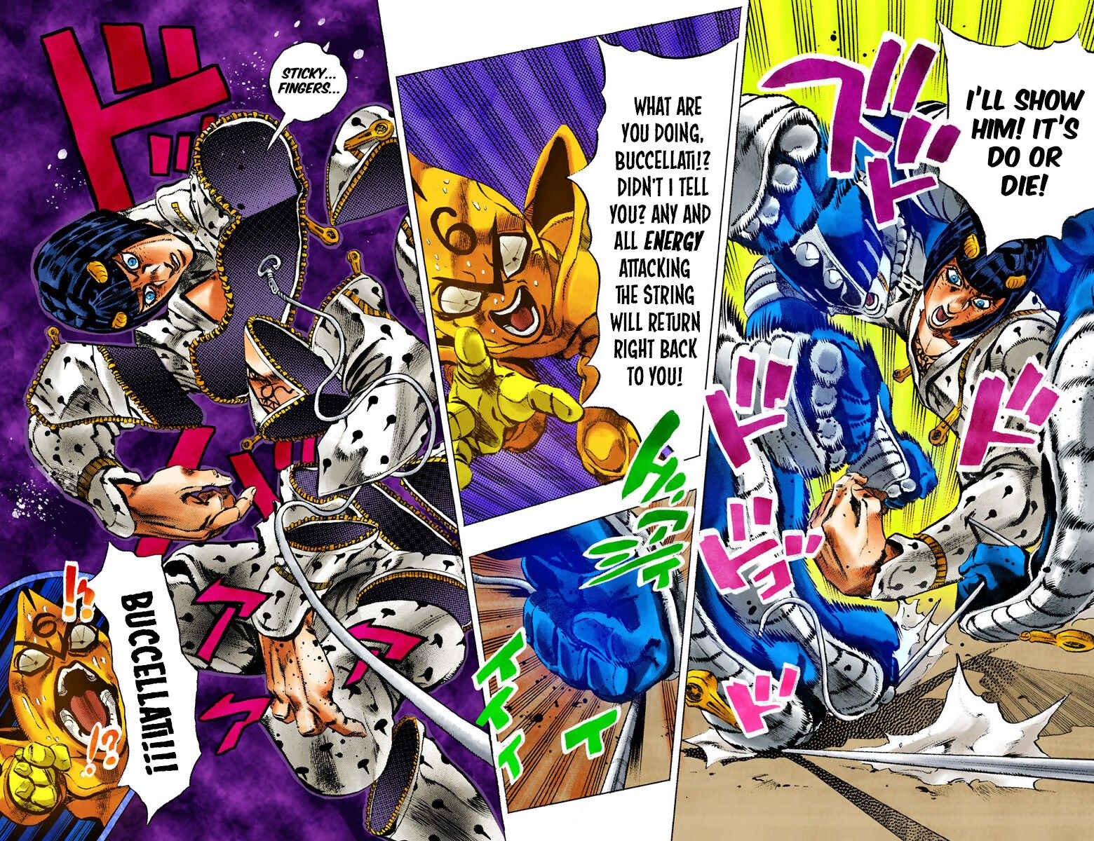 JoJo no Kimyou na Bouken: Part 5 - Ougon no Kaze Color-ban Chapter 57 - Page 18