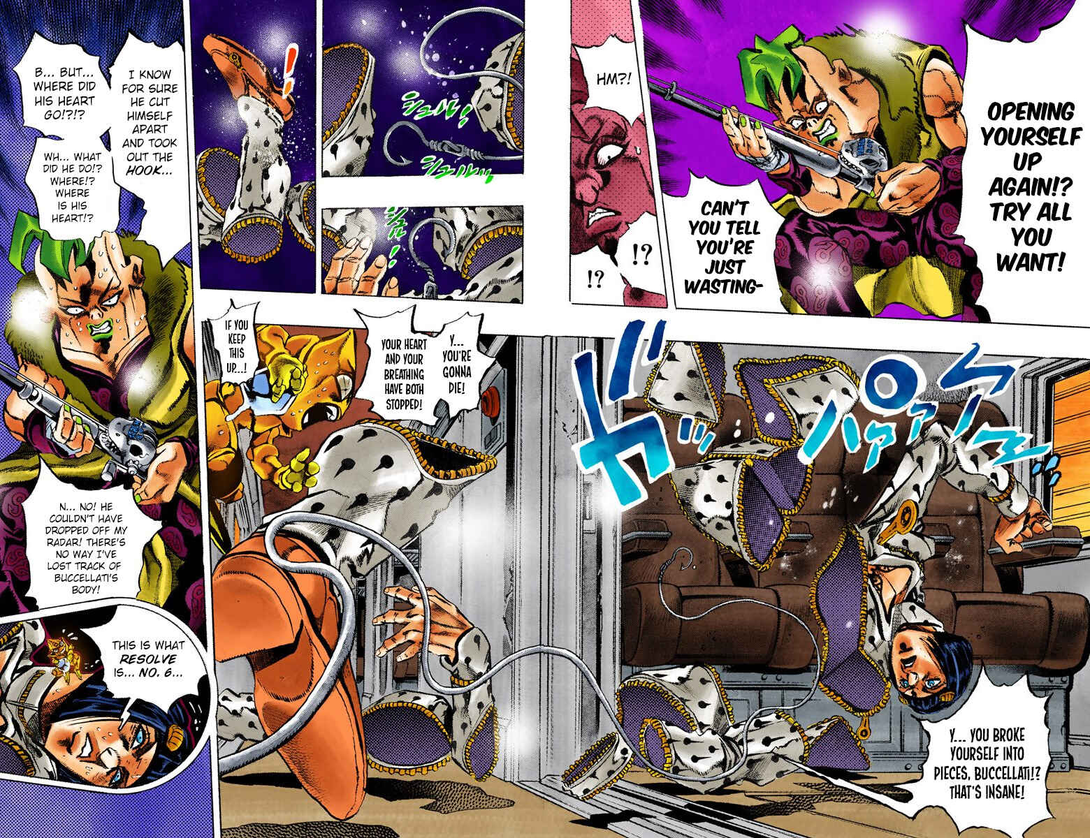 JoJo no Kimyou na Bouken: Part 5 - Ougon no Kaze Color-ban Chapter 57 - Page 19