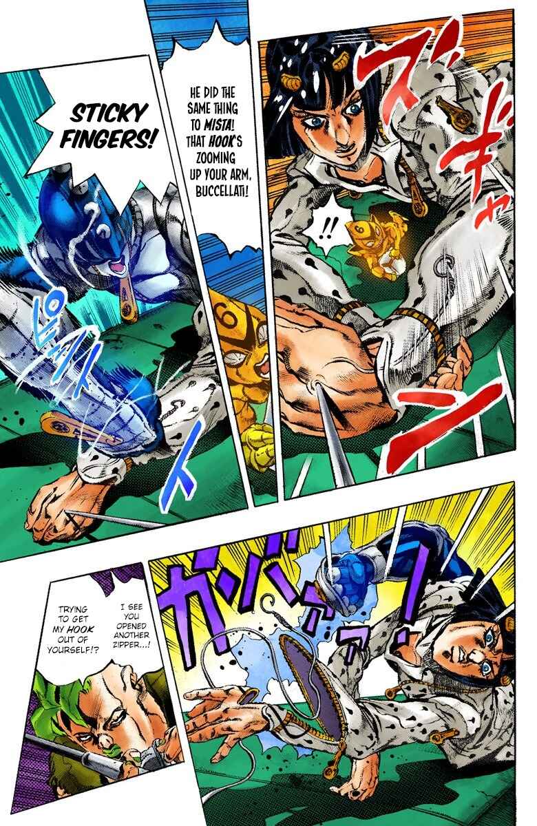 JoJo no Kimyou na Bouken: Part 5 - Ougon no Kaze Color-ban Chapter 57 - Page 5