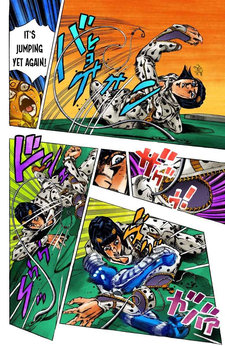 JoJo no Kimyou na Bouken: Part 5 - Ougon no Kaze Color-ban Chapter 57 - Page 6