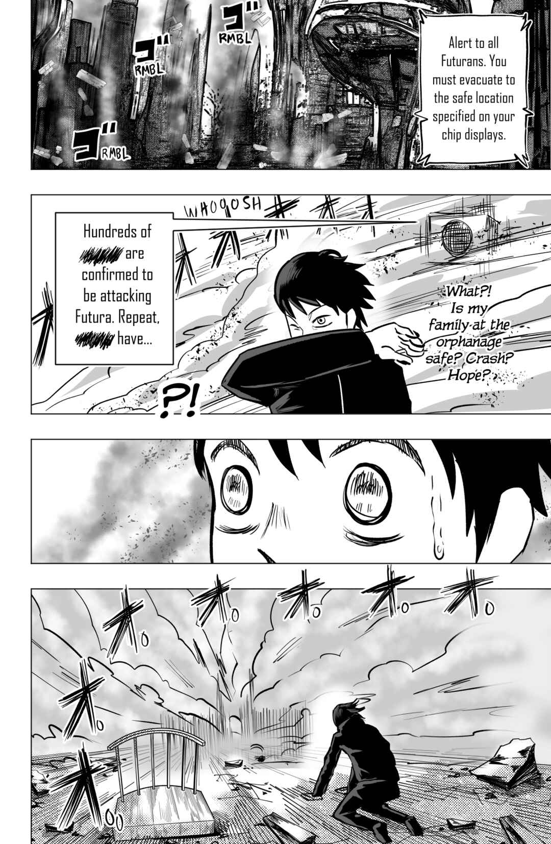 TEKNO: Sci-Fi Shonen Manga! Chapter 23 - Page 3