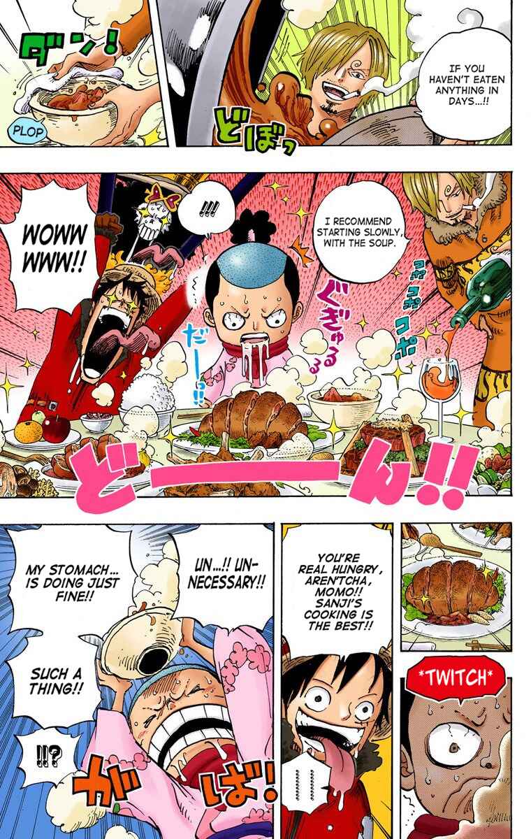 One Piece (Official Colored) Chapter 696 - Page 14