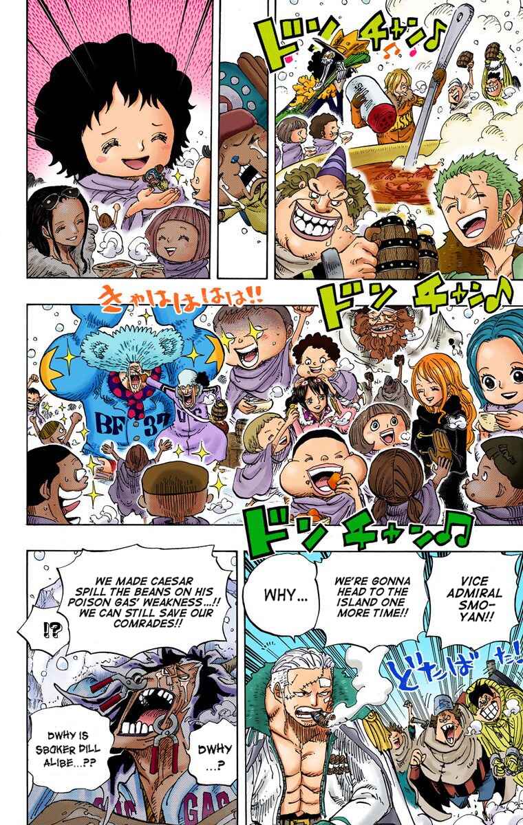 One Piece (Official Colored) Chapter 696 - Page 18