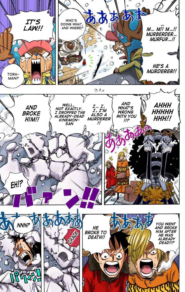 One Piece (Official Colored) Chapter 696 - Page 6