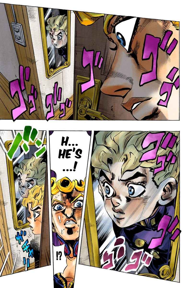 JoJo no Kimyou na Bouken: Part 5 - Ougon no Kaze Color-ban Chapter 11 - Page 8