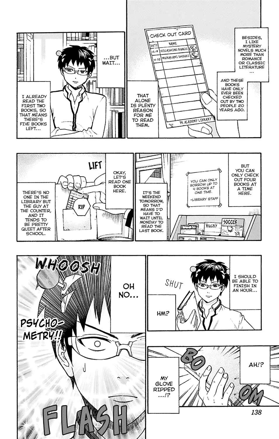 The Disastrous Life of Saiki K. Chapter 170 - Page 5