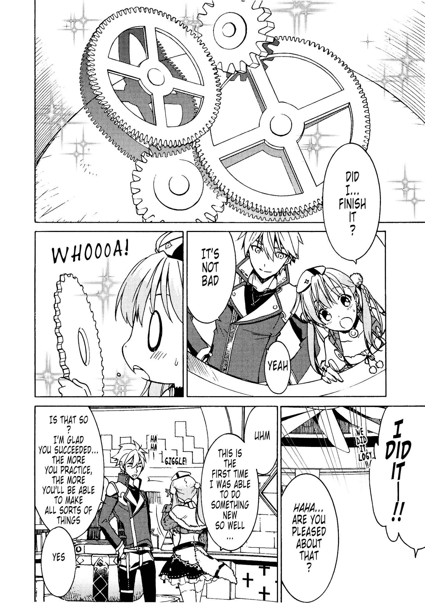 Escha & Logy no Atelier - Tasogare no Sora no Renkinjutsushi Chapter 3 - Page 17
