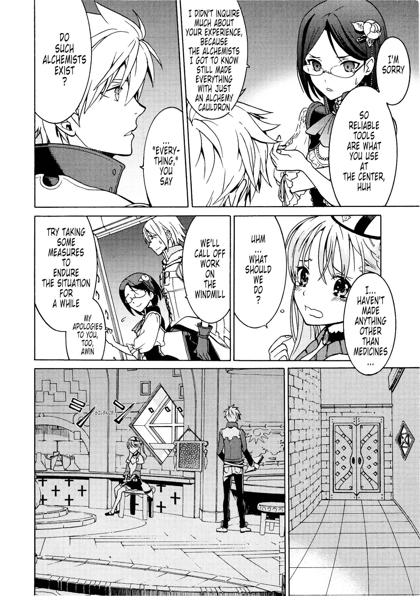 Escha & Logy no Atelier - Tasogare no Sora no Renkinjutsushi Chapter 3 - Page 8
