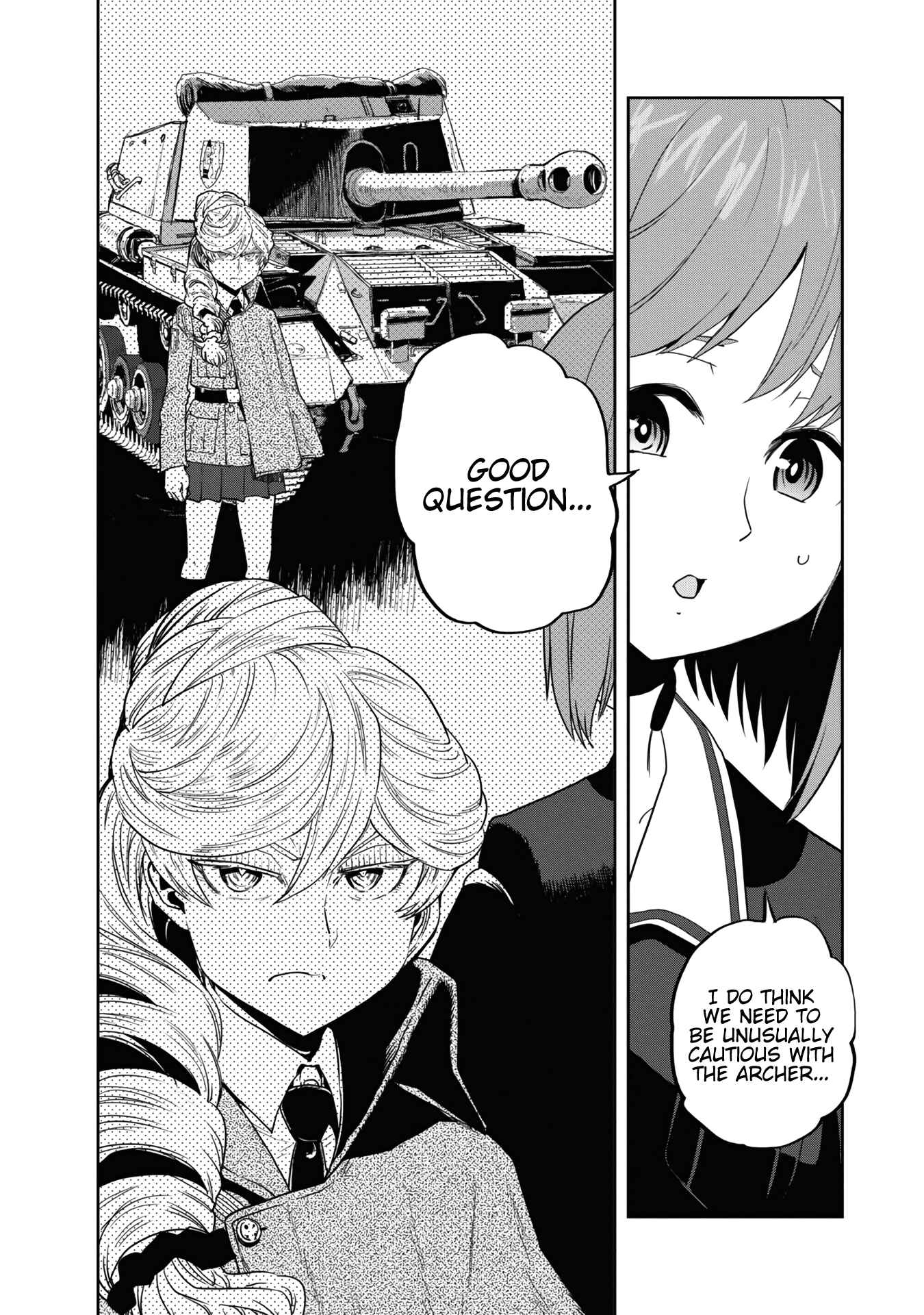 Girls und Panzer: Ribbon no Musha Chapter 57 - Page 10