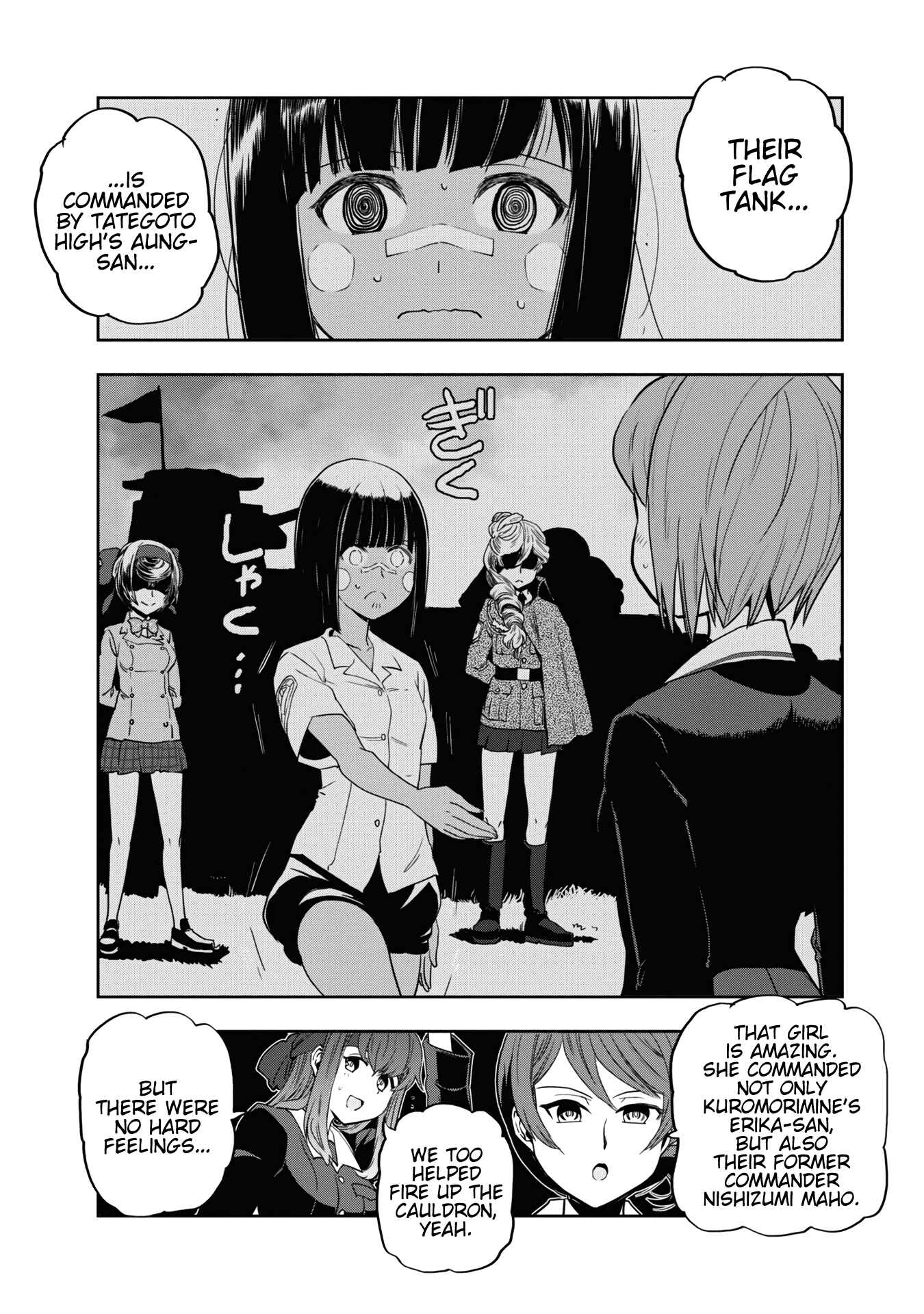 Girls und Panzer: Ribbon no Musha Chapter 57 - Page 16