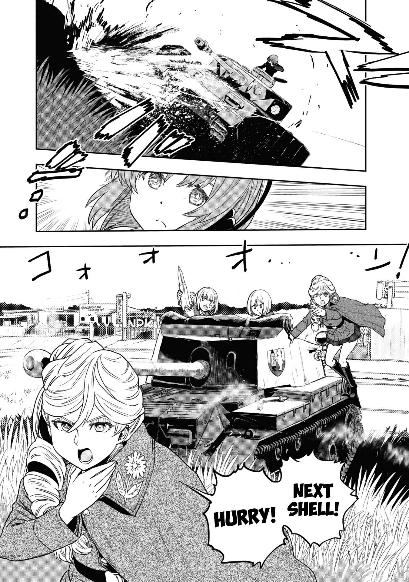 Girls und Panzer: Ribbon no Musha Chapter 57 - Page 17