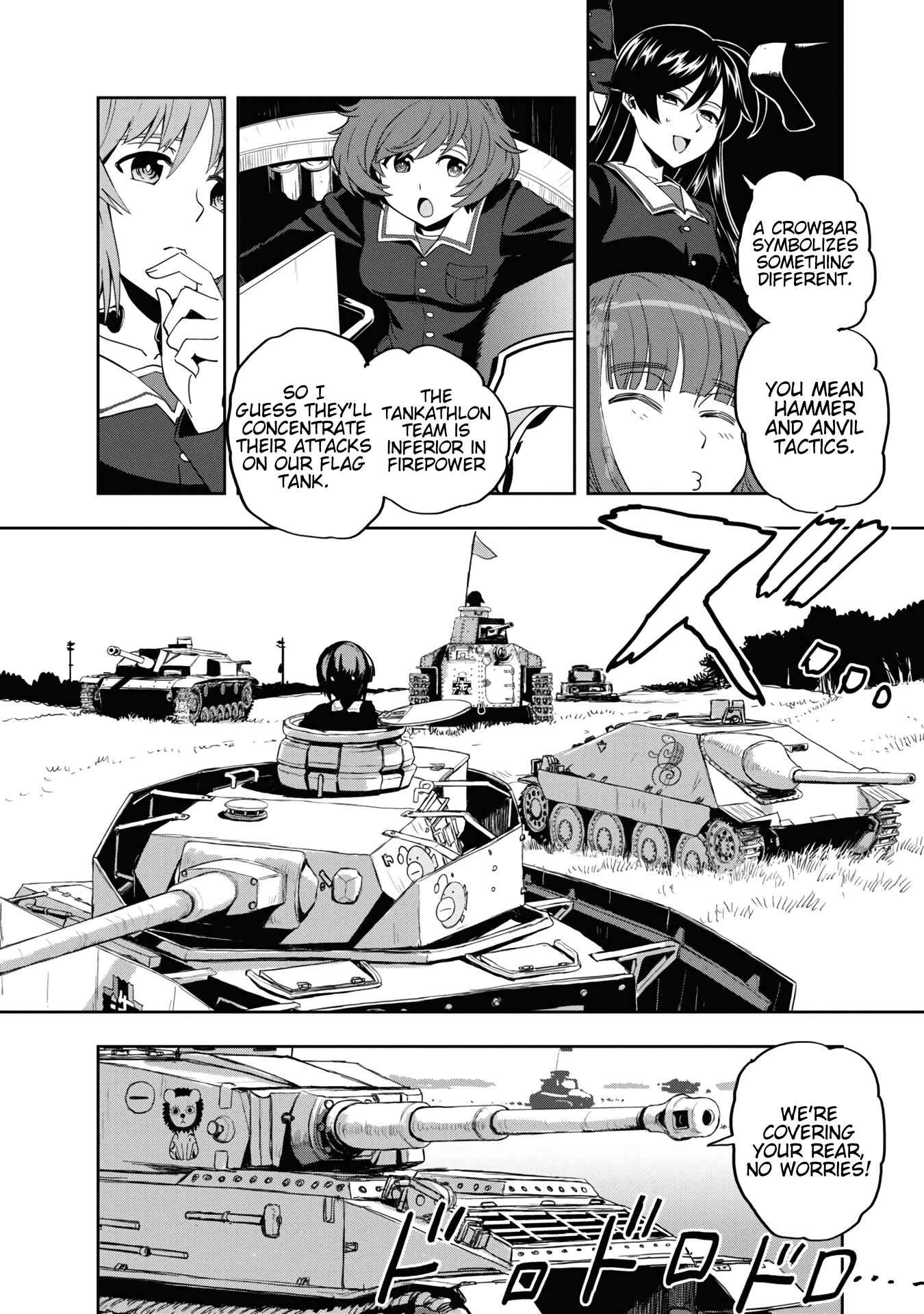 Girls und Panzer: Ribbon no Musha Chapter 57 - Page 22