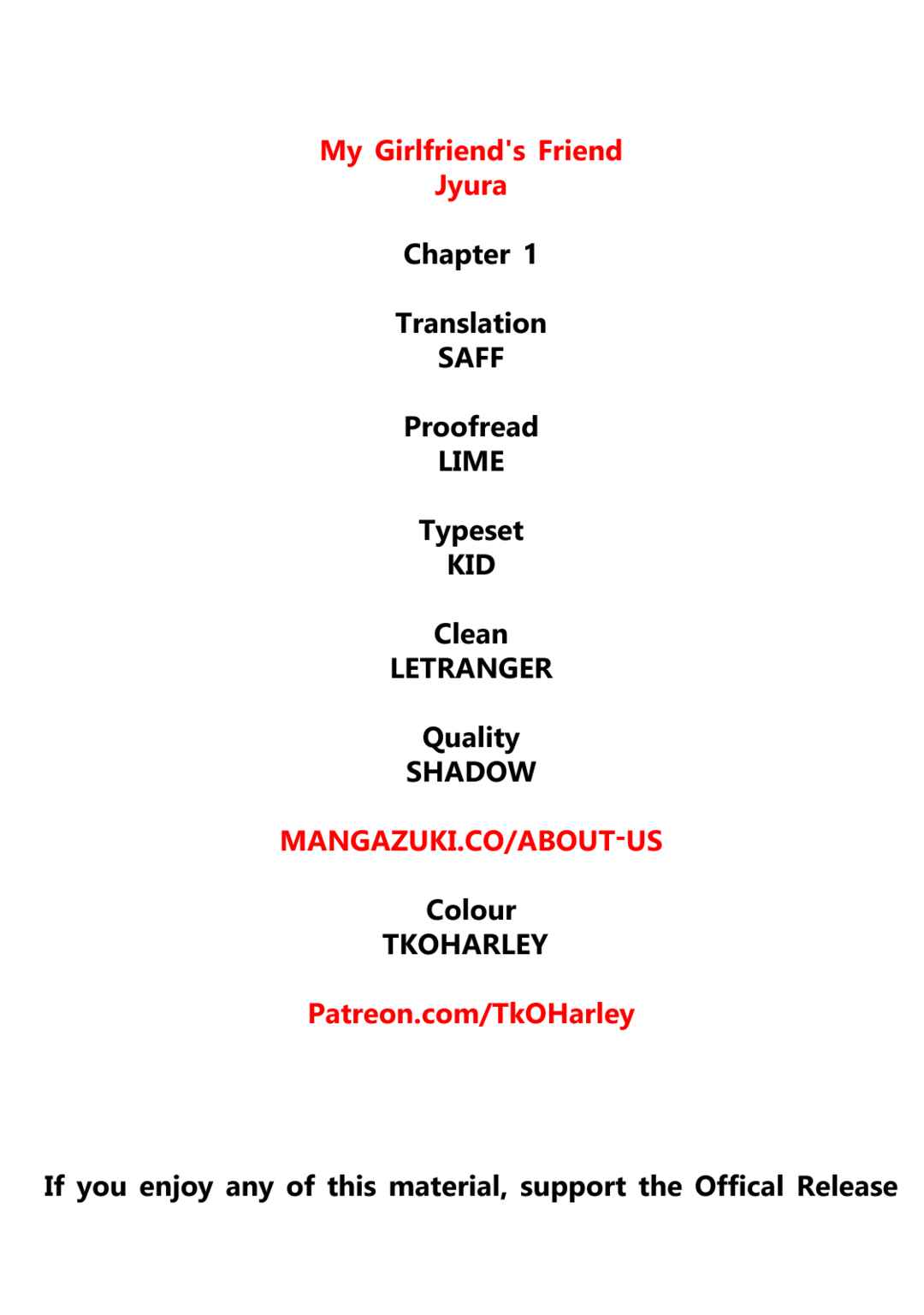 Kanojo no Tomodachi (Fan Colored) Chapter 1 - Page 2