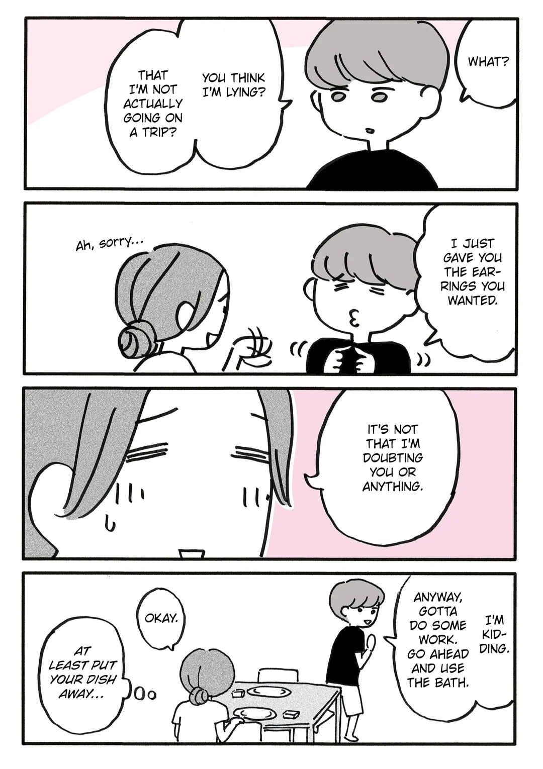 Shin'yuu no Furin Aite wa, Otto deshita Chapter 3 - Page 3