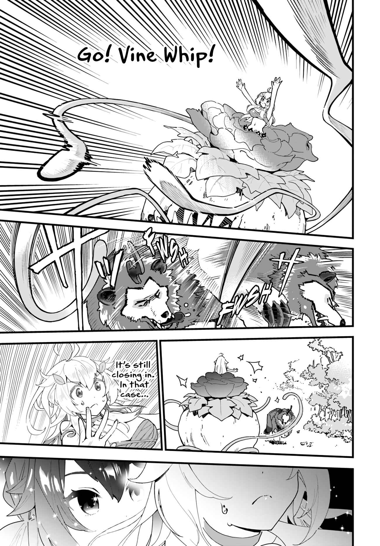 Shokubutsu Monster Musume Nikki: Seijo datta Watashi ga Uragirareta Hate ni Alraune ni Tensei Shite Shimatta node, kore kara wa Kougousei o Shinagara Shizuka ni Shokubutsu Life o Sugoshimasu Chapter 1 - Page 20