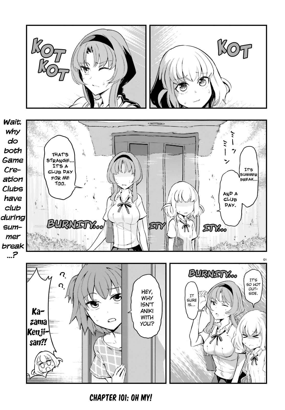 D-Frag! Chapter 101 - Page 1