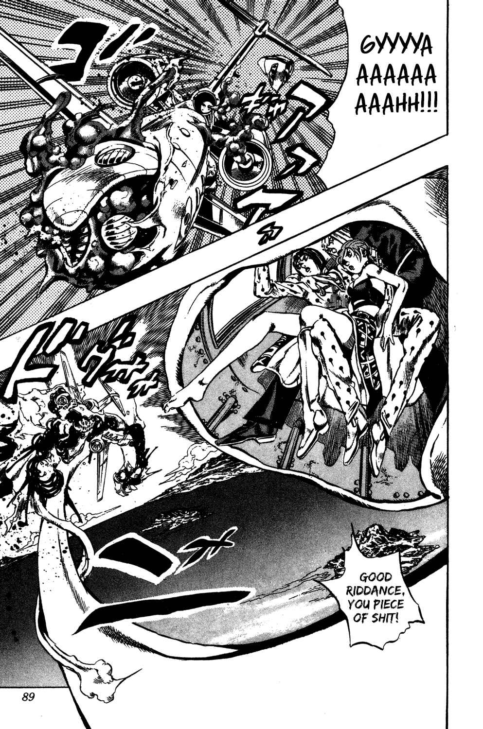 JoJo no Kimyou na Bouken: Part 5 - Ougon no Kaze Chapter 100 - Page 17