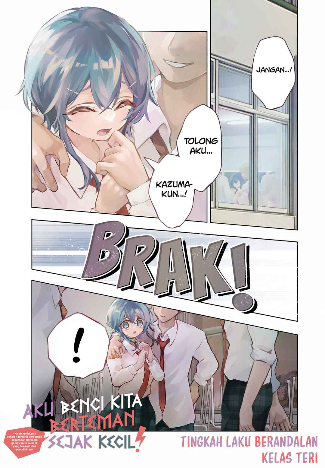 Anta to Osananajimi tte dake demo Iya nanoni!: Zekkou kara Hajimaru S-kyuu Bishoujo to no Gakuen Nariagari Seikatsu Chapter 13 - Page 1
