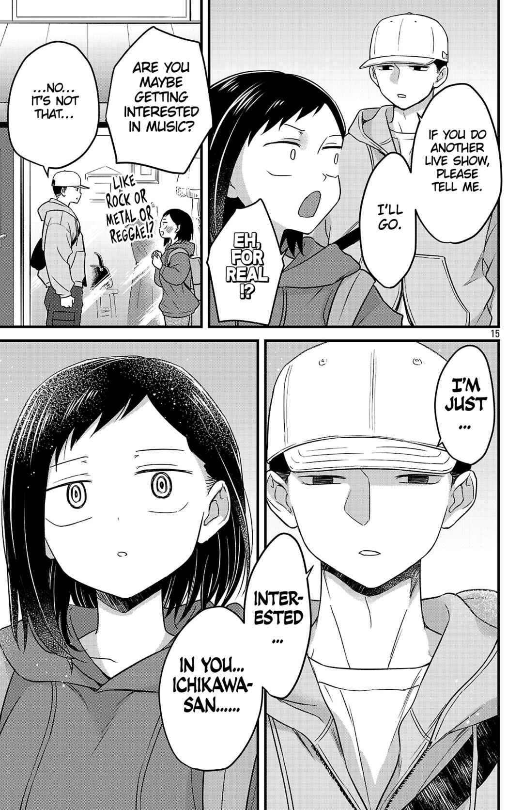 Boku no Kokoro no Yabai Yatsu: Love Comedy ga Hajimaranai Chapter 2 - Page 15