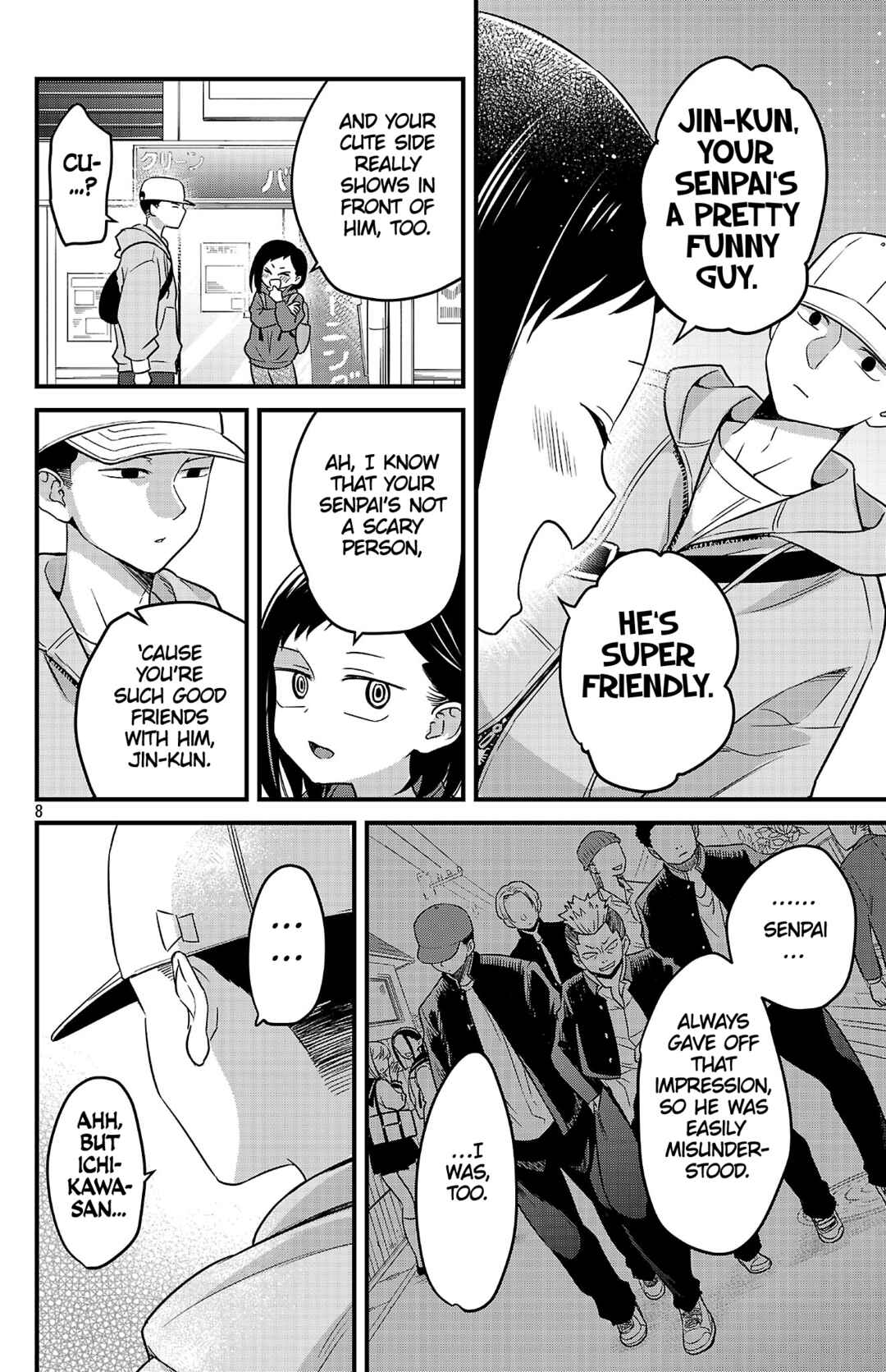 Boku no Kokoro no Yabai Yatsu: Love Comedy ga Hajimaranai Chapter 2 - Page 8