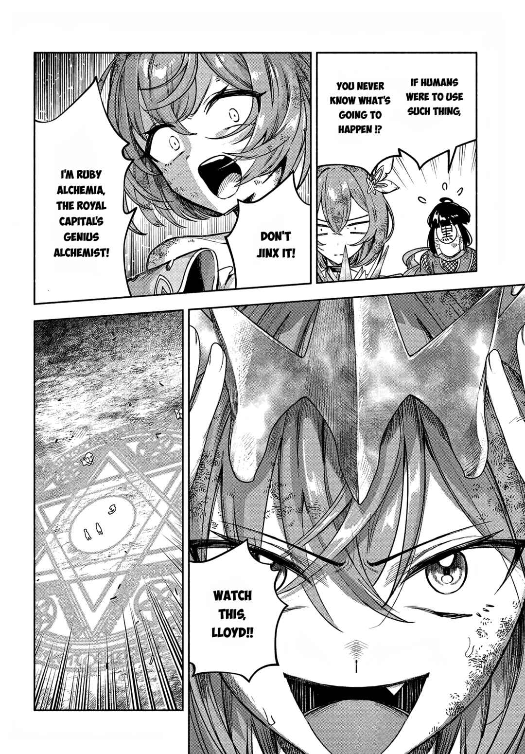 Ore Igai Dare mo Saishu Dekinai Sozai na no ni "Sozai Saishuritsu ga Hikui" to Pawahara suru Osananajimi Renkinjutsushi to Zetsuen shita Senzoku Madoushi, Henkyou no Machi de Slow Life wo Okuritai. Chapter 19 - Page 4