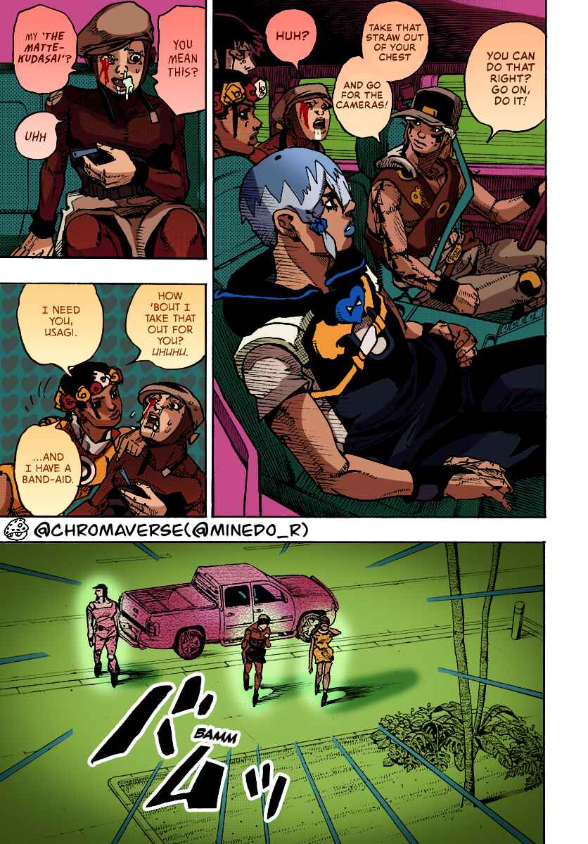 JoJo's Bizarre Adventure Part 9 - The JOJOLands (Fan-Colored) Chapter 16 - Page 20