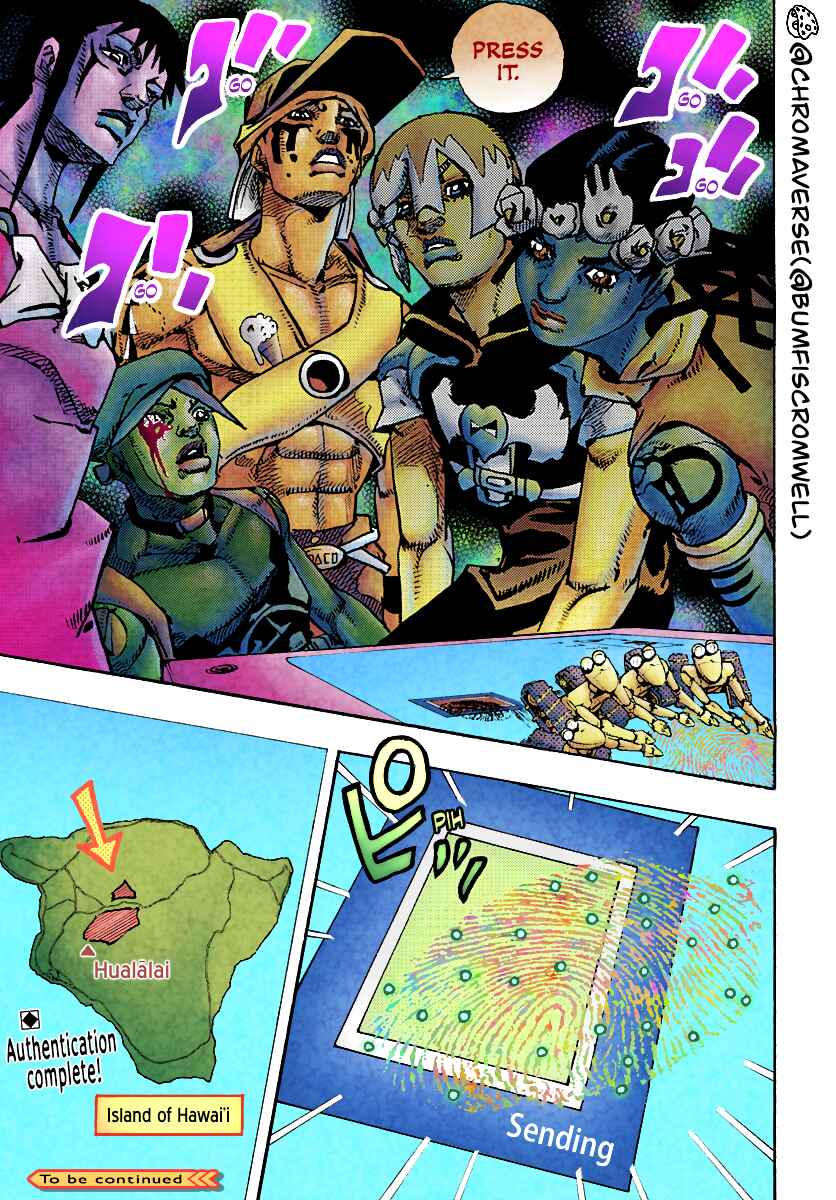 JoJo's Bizarre Adventure Part 9 - The JOJOLands (Fan-Colored) Chapter 16 - Page 42