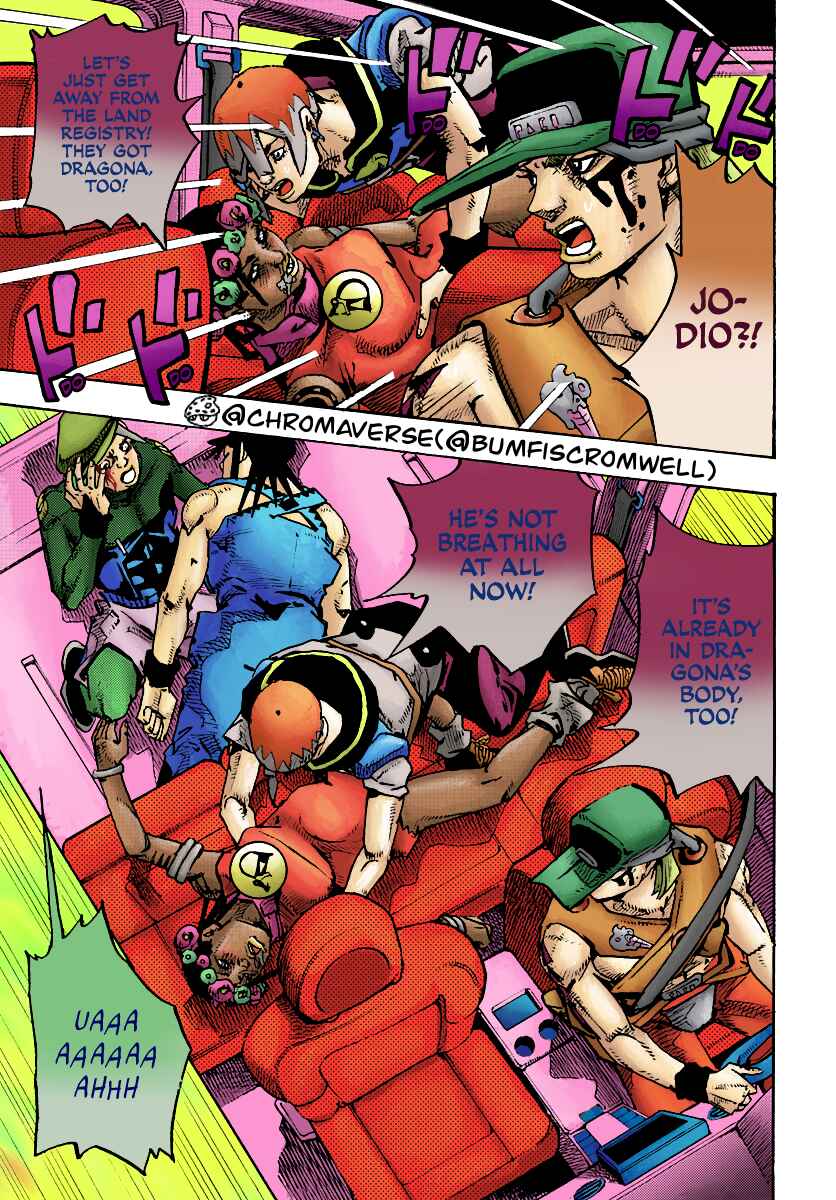 JoJo's Bizarre Adventure Part 9 - The JOJOLands (Fan-Colored) Chapter 16 - Page 7
