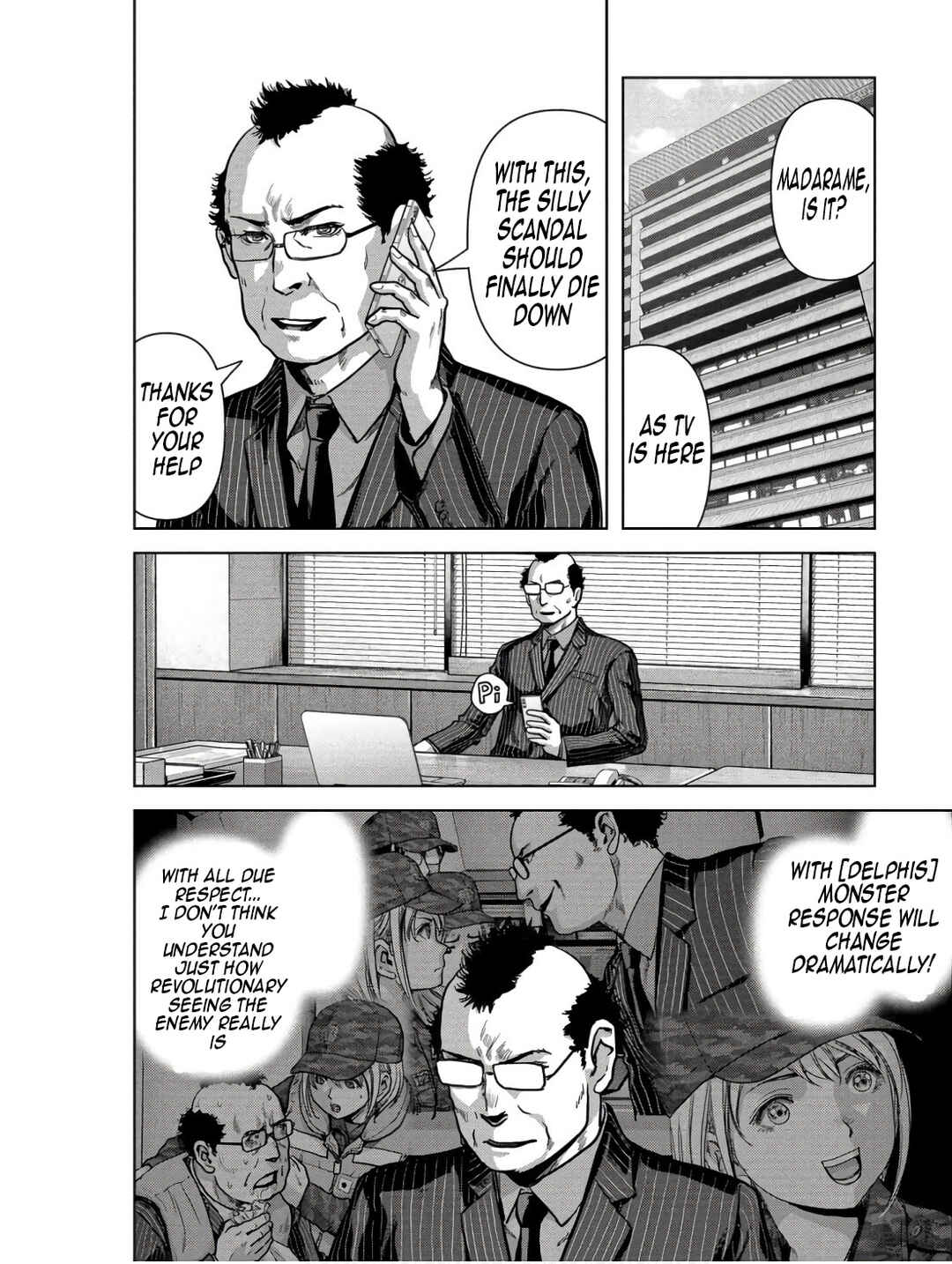 Kaijuu Jieitai Chapter 48 - Page 40