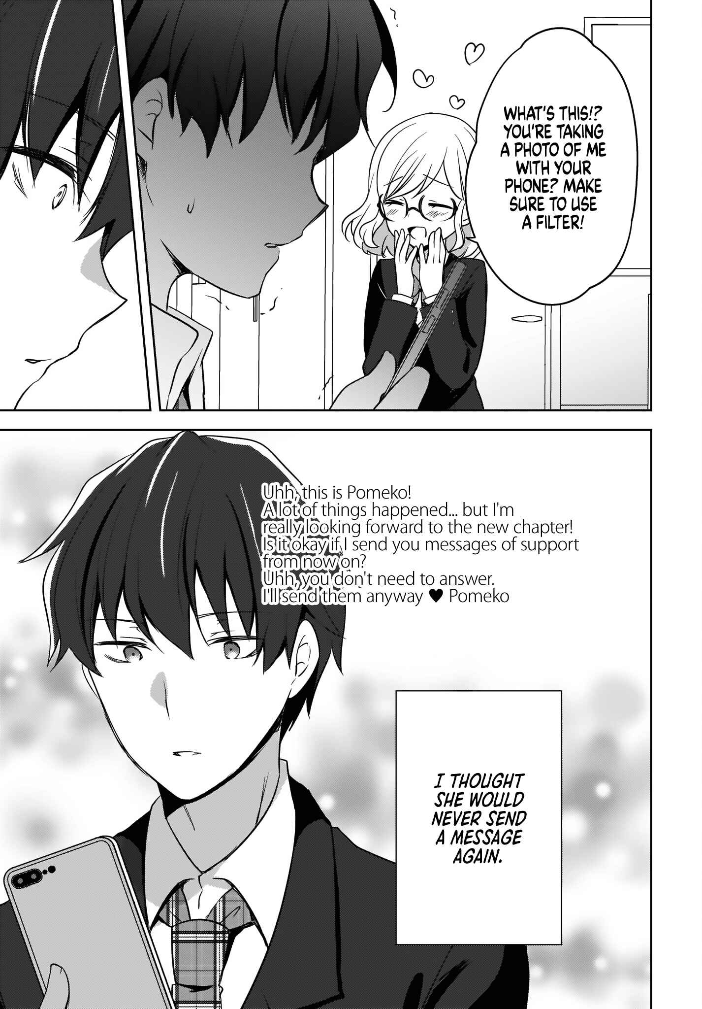 Nyanta to Pomeko: Imasara Shinjiteiru to Iwaretemo Mou Teokure da Chapter 3 - Page 15
