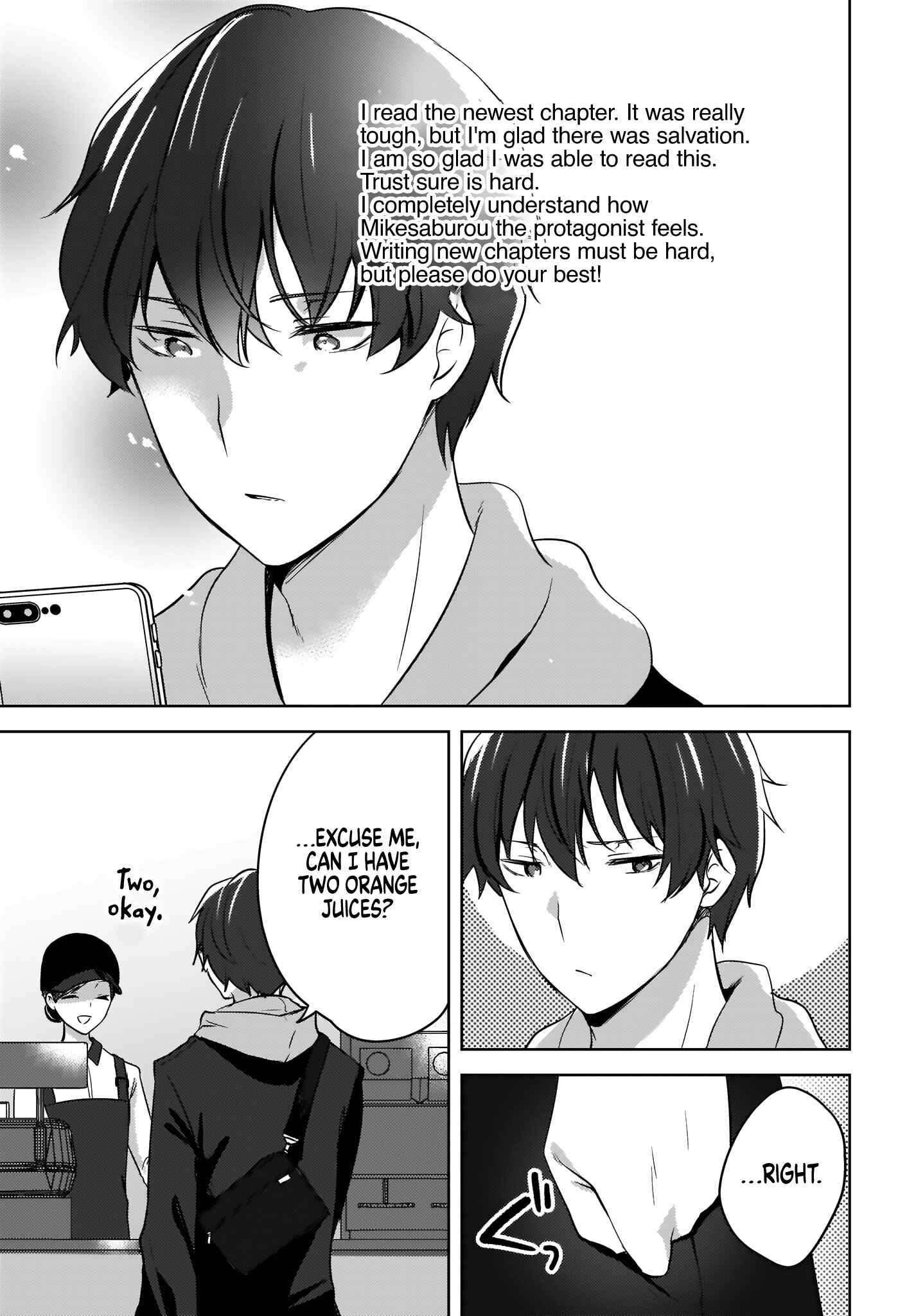 Nyanta to Pomeko: Imasara Shinjiteiru to Iwaretemo Mou Teokure da Chapter 3 - Page 27