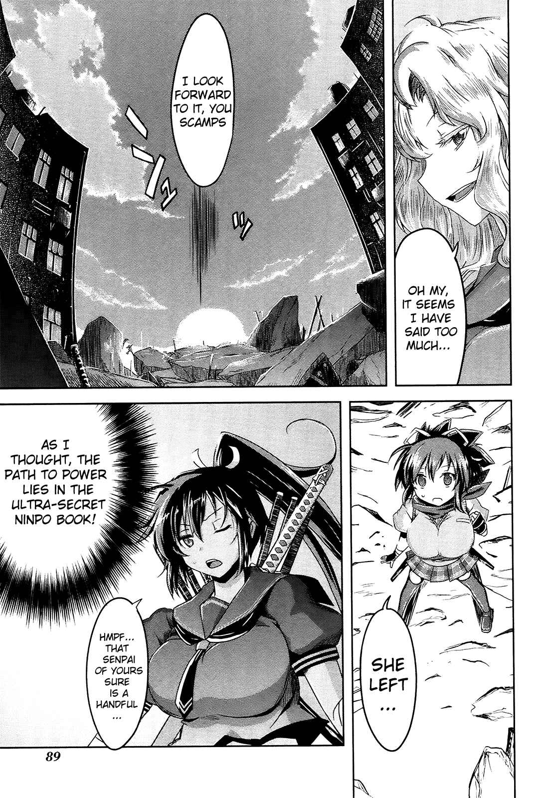 Senran Kagura - Guren no Hebi Chapter 11 - Page 21