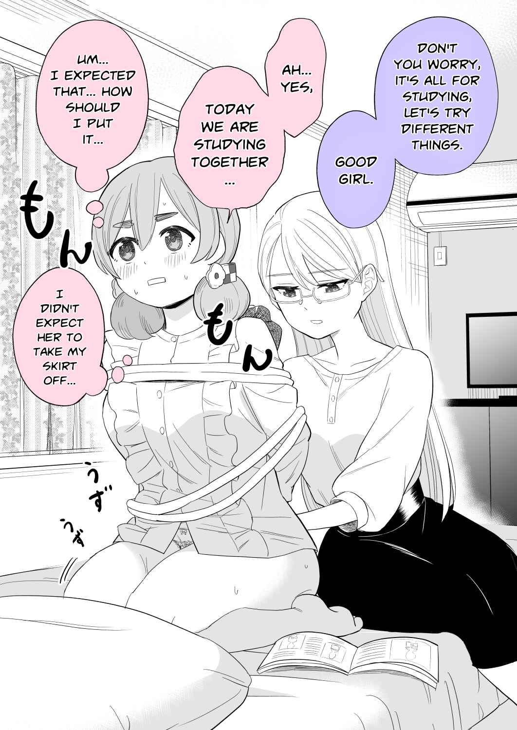 Iinchou to M-ko no Yuri Chapter 9 - Page 1