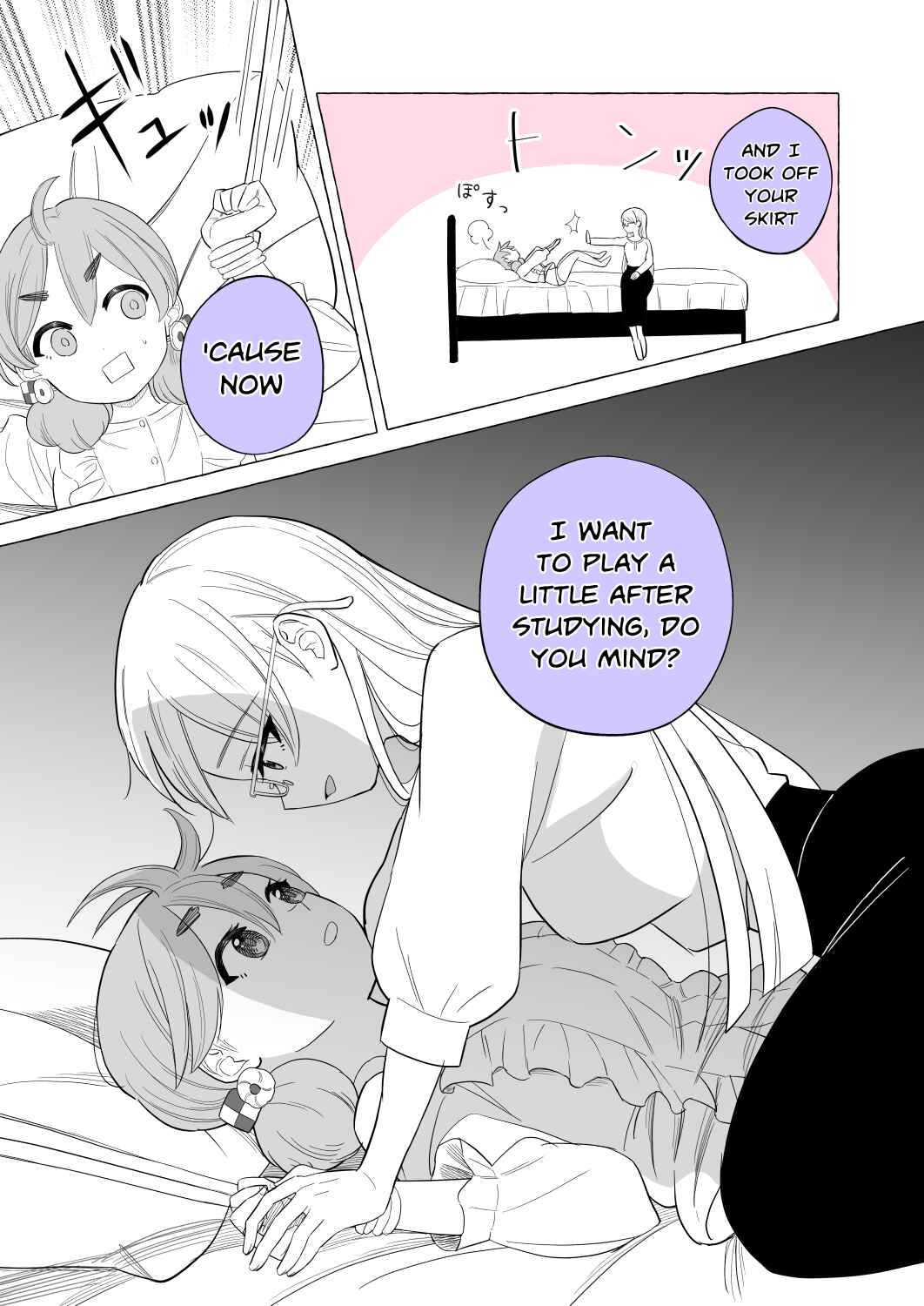 Iinchou to M-ko no Yuri Chapter 9 - Page 2