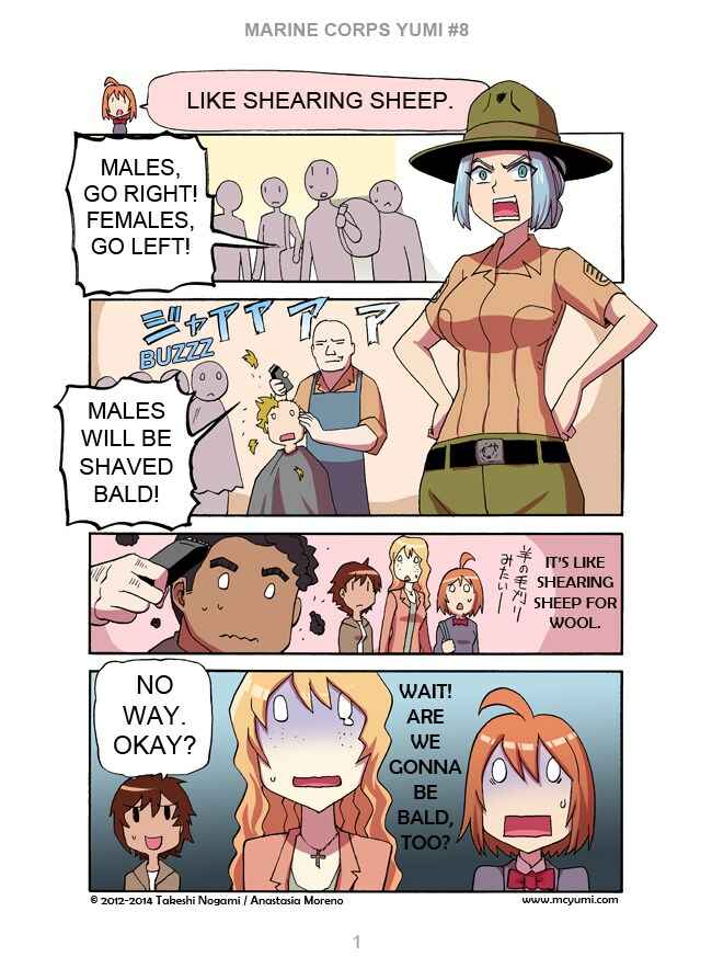 Marine Corps Yumi Chapter 8 - Page 1