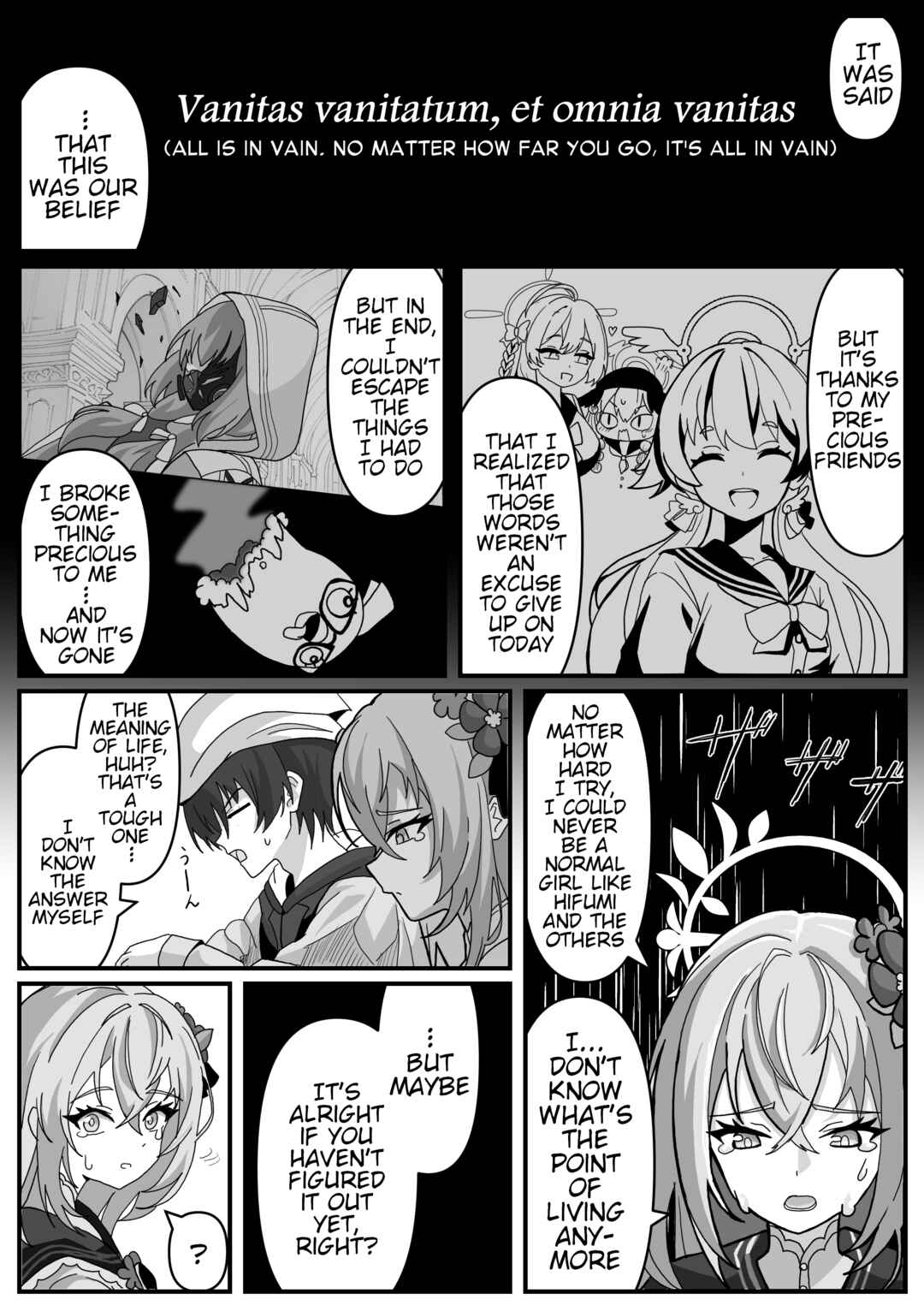 Blue Archive x Kamen Rider Decade - Schale no Kadoya Tsukasa-sensei Gainen (Doujinshi) Chapter 16 - Page 1