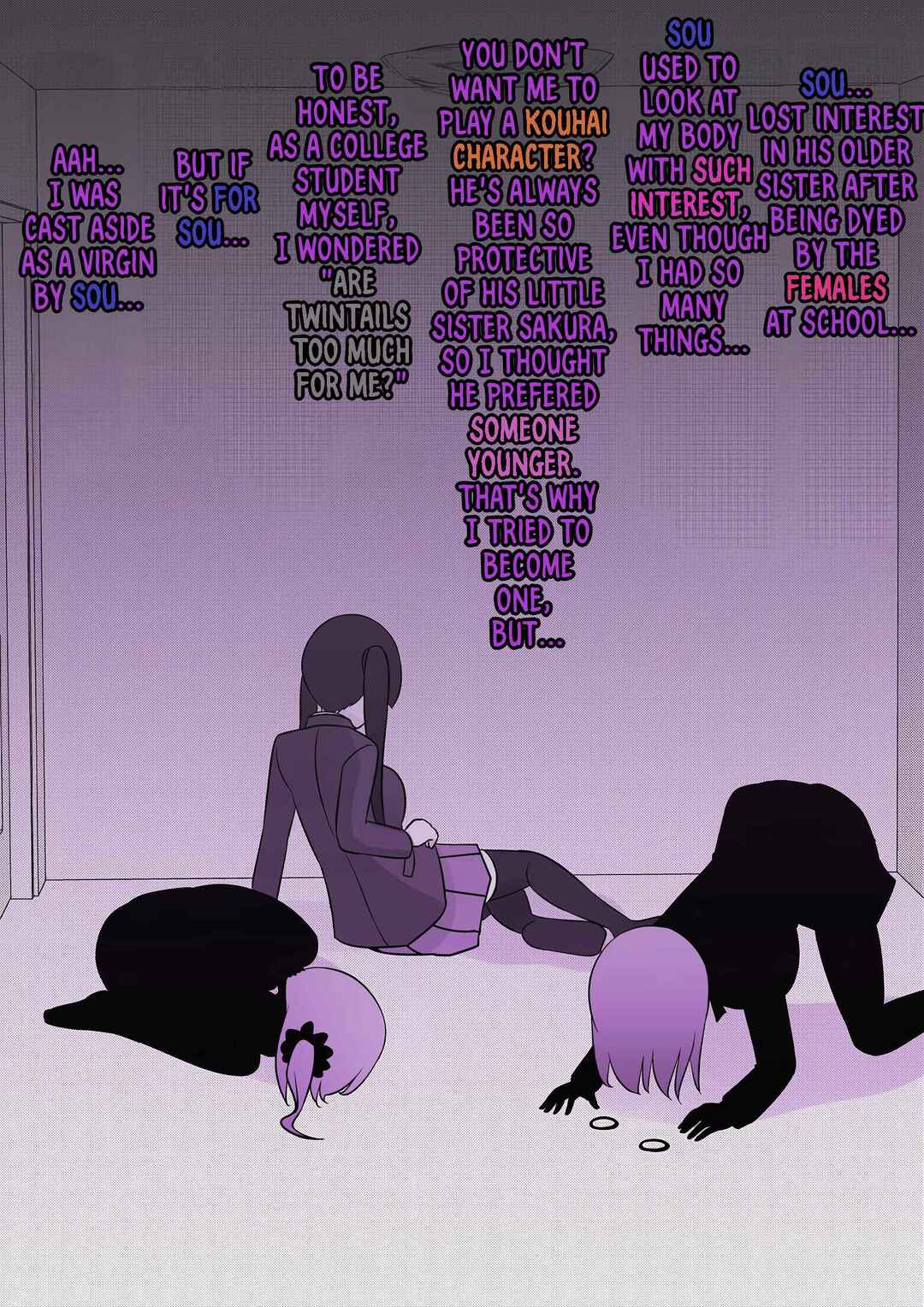 Danjo-hi 1:39 no Heikou Sekai wa Omoi no Hoka Futsuu (Fan Colored) Chapter 73 - Page 4